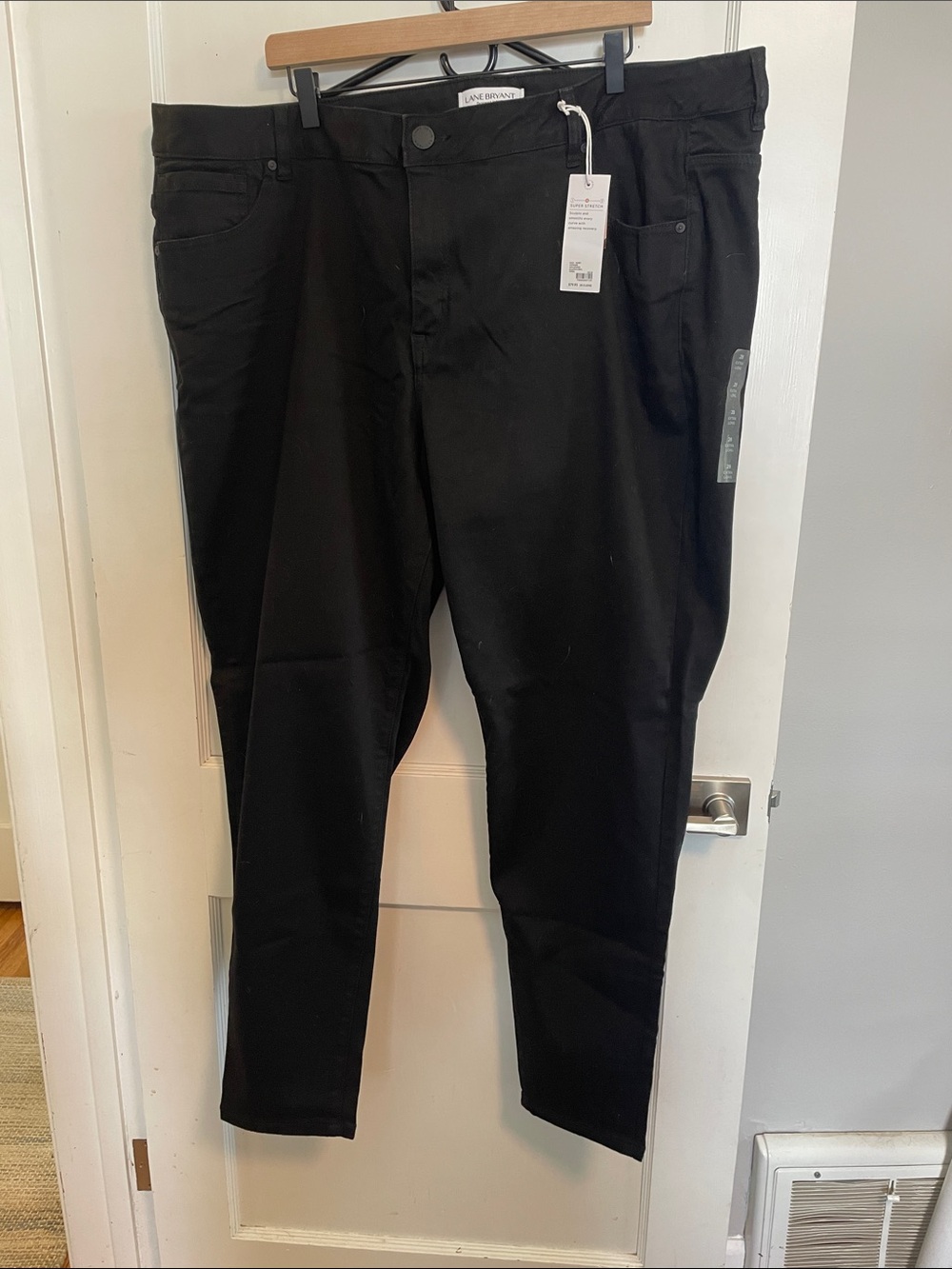 NWT Lane Bryant Super Skinny Slim Black Pants